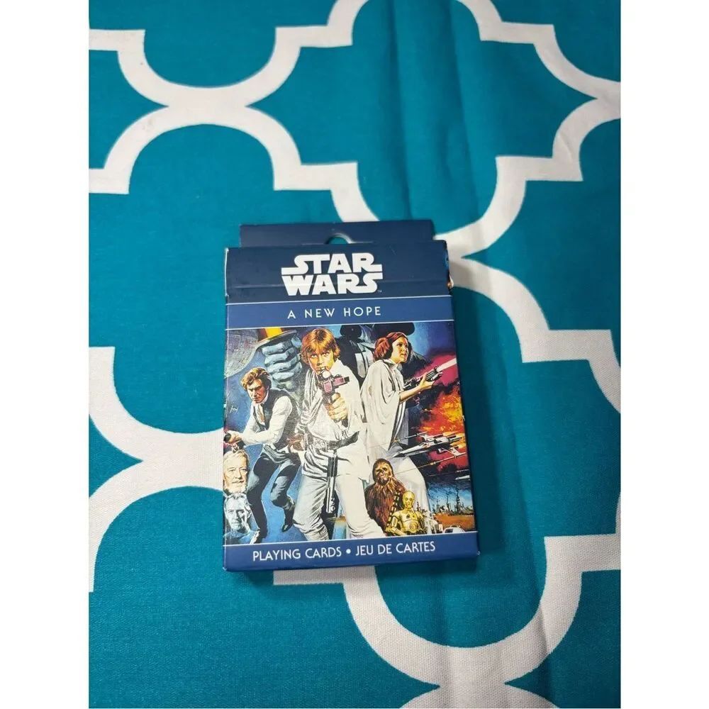 New Star Wars A New Hope Playing Cards - Blue